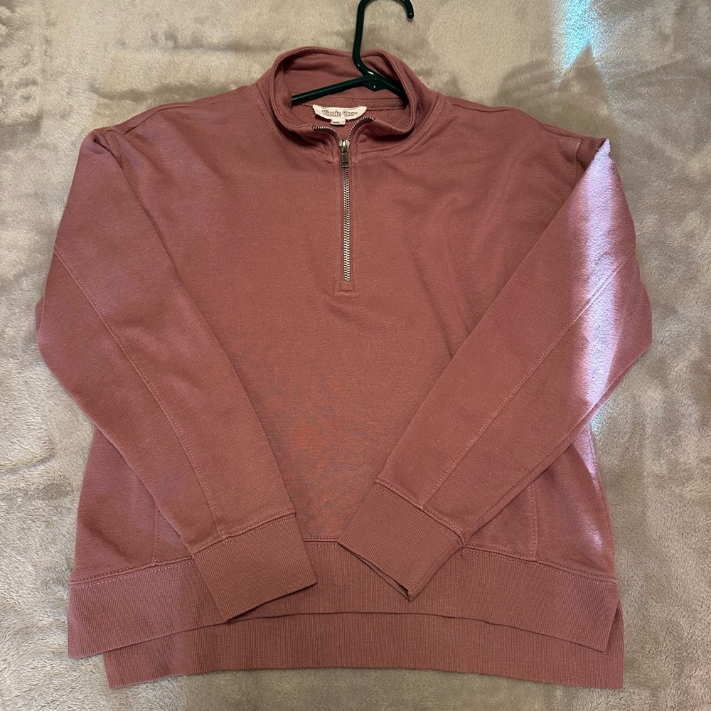 Used Hippy Rose quarter zip size extra small